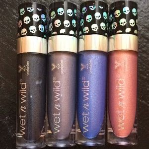 3/$16 Lot of 4 WetNWild Liquid Catsuit Lipsticks